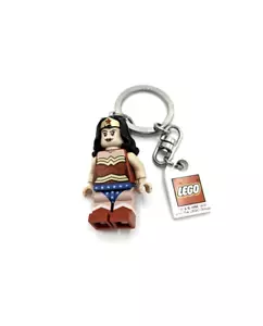 Wonder Woman LEGO Mini Figure 853433 DC Super Heroes Minifigure Keychain 2012 - Picture 1 of 3