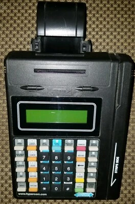 HYPERCOM MODEL T7P CREDIT CARD TERMINAL READER RECEIPT PRINTER - UNTESTED! - Image 1 of 4