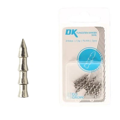 Deka Tungsten Nail Sinker Gummiköder Spikes Gewicht Blei Frei 0,9-3,1g - Bild 1 von 3