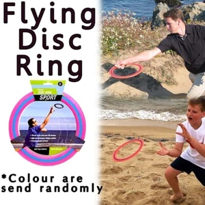 Flying Ring Outdoor Beach Frisbee Disc Mega Aerobie 25cm Sports Fun Game Toy VIC - Picture 1 of 5