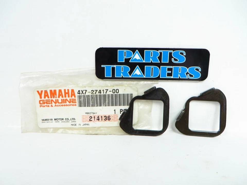 Juego de 2 arandelas reposapiés originales Yamaha Virago 920 250 750 V-Star Route 66 NOS Foto 1 de 1