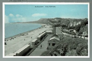 ETW DENNIS PHOTOBLUE POSTCARD BUDLEIGH SALTERTON C1950 - Foto 1 di 2
