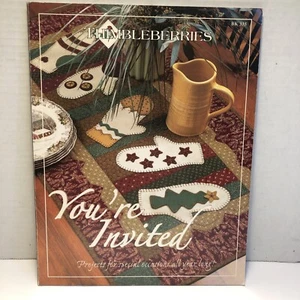 Thimbleberries You're Invited Projects for Special Occasions All Year Quilt Book - Picture 1 of 8