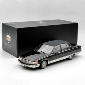 GM 1:18 1993 Cadillac Fleetwood Sedan Black Diecast Model Car Edition Collection - Bild 1 von 12