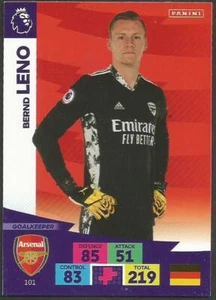 PANINI ADRENALYN XL PREMIER LEAGUE 2020-21- #101-ARSENAL & GERMANY-BERND LENO - Picture 1 of 1