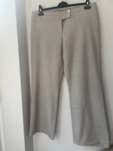Pantalone donna Next gamba dritta - crema - taglia 16R - Foto 1 di 11