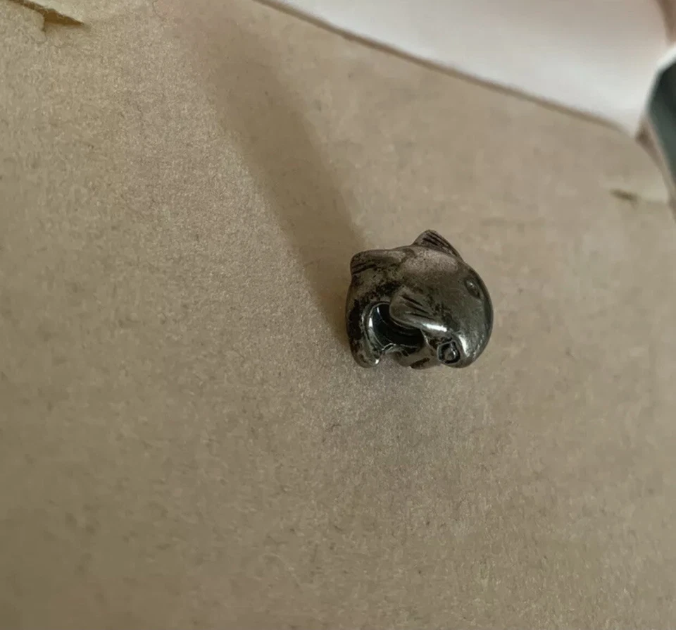 Pandora Charm Anhänger Silber Sterling Delphin Motiv Bettelarmband - Bild 1 von 2