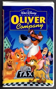 Disney Masterpiece Collection Oliver & Company VHS Tape - Picture 1 of 4
