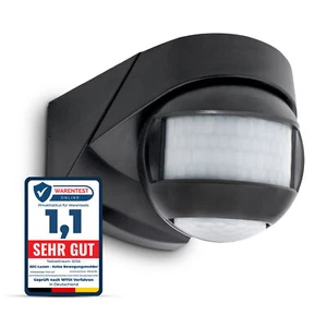 KELEA Bewegungsmelder PIR mit Dämmerungssensor Aussen IP54 neigbar einstellbar - Bild 1 von 6