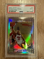 2007-08 Topps Chrome Refractor #32 Shaquille O'Neal No 219 of 999 PSA 9