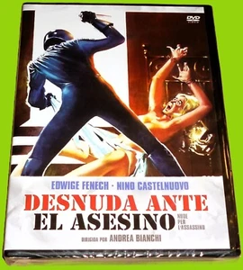 DESNUDA ANTE EL ASESINO / NUDE PER L´ASSASSINO / STRIP NUDE FOR YOUR KILLER .dvd - Imagen 1 de 4