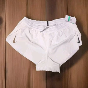 Nike AeroSwift Flyvent Running Training Shorts White Women's Size XL CZ9398-100 - Picture 1 of 11