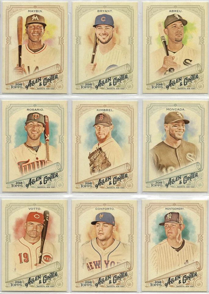 2018 Topps Allen and Ginter A&G You Pick the Base or SP Card Finish Your Set - Image 1 of 1