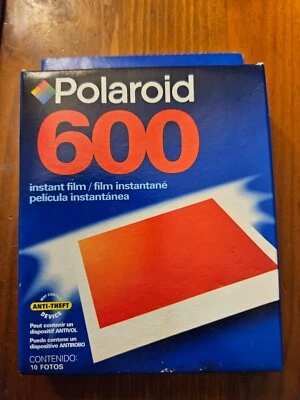 Polaroid 600 Instant Color Film Pack of 10 Photos Expired 02/03 Original Box - Image 1 of 2