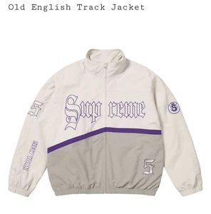 Supreme Old English Track Jacket - Picture 1 of 6