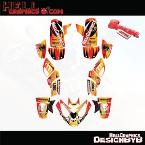 Graphics Kits Decals For POLARIS PREDATOR 500 2003-2007 Stickers Race Team - Bild 1 von 1