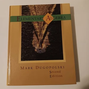 Elementary Algebra Textbook, 020159563X ISBN - Picture 1 of 8