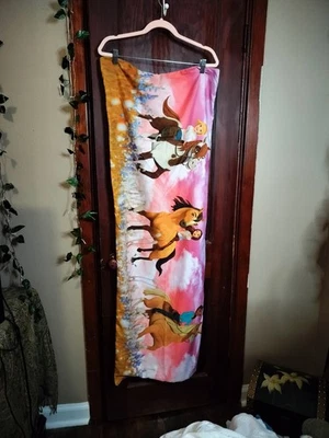 DreamWorks Spirit Riding Free Horses Body Pillow Cover 20 in x 54 in (19x52) - Image 1 of 4