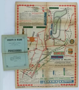 CIRCUITO DI MILANO nel Reale Parco di Monza 6-13 aettembre 1925 - Manifesto/pste - Imagen 1 de 3