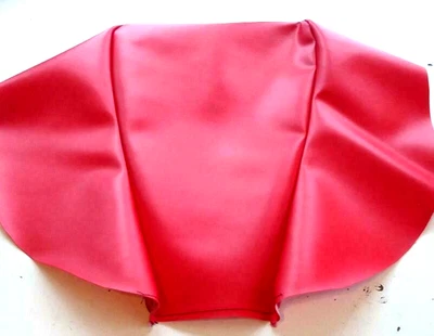 Cubierta de asiento roja lisa hecha a mano roja grande HONDA ATC 250ES 250 1985-87 Foto 1 de 2