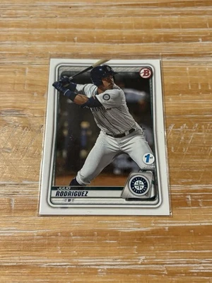 ⭐️ 2020 Bowman 1st Edition - 🔥⚡️Julio Rodriguez #BFE-19 (RC) 💥 - Image 1 of 2