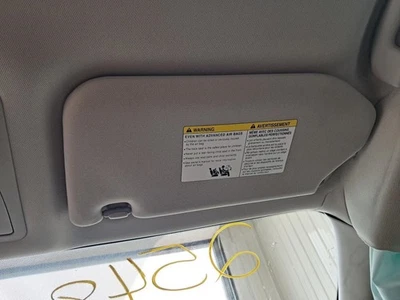 2020 Nissan Pathfinder Passenger Right Sun Visor Black Used 268-12544R - Image 1 of 4