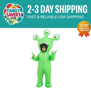 Alien Costume Kids (55 Inches), Alien Inflatable Costumes - Halloween Costume - Picture 1 of 7
