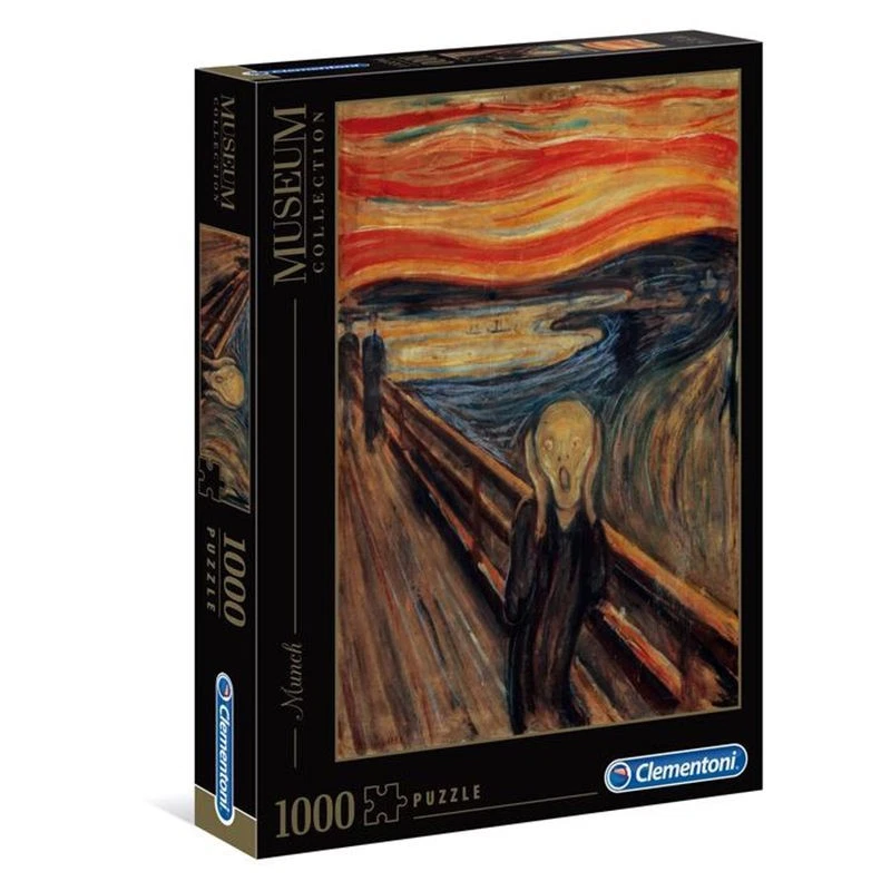 PUZZLE 1000 MUNCH L'URLO CLEMENTONI - Immagine 1 di 1