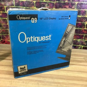 ViewSonic Optiquest Q9b 19" 5:4 LCD VGA Computer Monitor 1280x1024 Retro Gaming - Picture 1 of 5