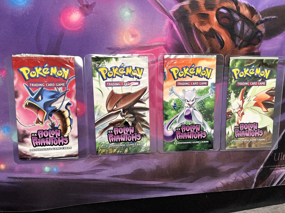 EX Conjunto de Arte Holon Phantoms Vazio Pokemon Pack Wrapper ABERTO SEM CARTÕES - Imagem 1 de 2