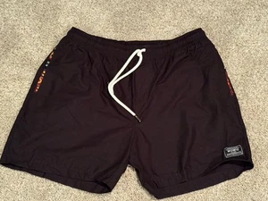 Pantalones Cortos Negros Night Rider 5” Informales Wowie OG Para Hombre Usados en Excelente Condición - Imagen 1 de 4