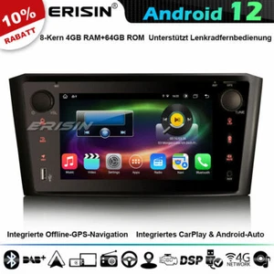 8-Kern Android 13 Autoradio GPS CarPlay 4G+64GB DAB+ Navi Für TOYOTA AVENSIS T25 - Bild 1 von 20