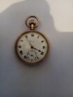 POCKET WATCH GOLD IN COLOUR RECORD SWISS MADE ON DIAL DENNISON TRADE MARK 308680