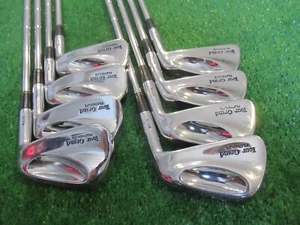 GOLDEN RAM TOUR GRIND FEATHERLITE FORGED IRON SET 3-PW GOLF CLUBS LADIES STEEL - Picture 1 of 12