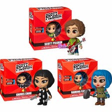 Scott Pilgrim vs The World - Bread Makes You Fat? 5 Star 4” Vinyl Figure Bundle 