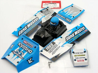 Kyosho SANDMASTER SAND MASTER EZ005BL BLUE Complete Finished Body Set NEW NIP OS - Image 1 of 4