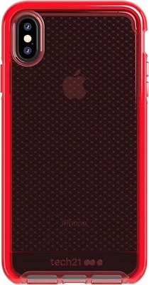 Tech21 - Evo Check Evoke Case for Apple iPhone XS Max - Bright Rouge Red - Image 1 of 4