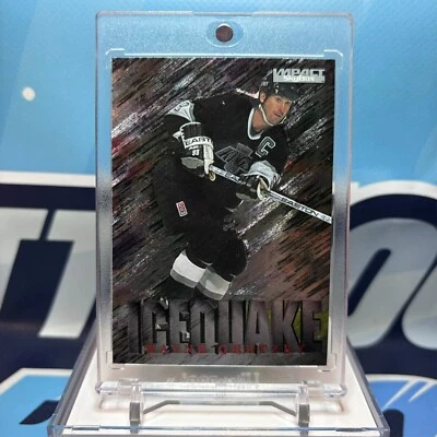 1995-96 SkyBox Impact #6,  WAYNE GRETZKY SP 🔥🔥🔥 Icequake Insert - Image 1 of 2