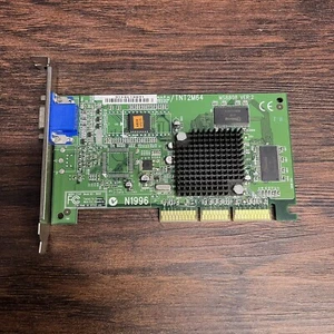 MSI Nvidia Vanta Riva TNT2 M64 16mb MS8808 Ver:2 AGP Video Card - Picture 1 of 4