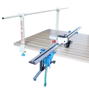 High Speed Fabric Cutter 86.6" Railway Digital Counter Automatic Rebound 110V - Picture 1 of 15