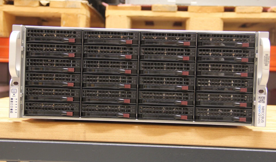 Supermicro Storage JBOD CSE-847E16-R1K28JBOD 45Bay 3,5” 6GB Expander 1K28P-SQ - Bild 1 von 4