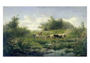 Gerard Bilders - Cow at a Pond - Picture 1 of 1