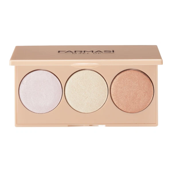 Farmasi Sunset Highlighter Palette - Radiant Glow, Luminous Finish, 13g/0.46flOz - Bild 1 von 1