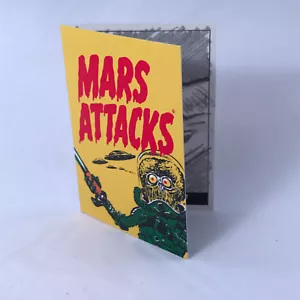 MARS ATTACKS THE REVENGE Topps 2017 1/1 PANORAMIC SKETCH CARD by ANTHONY SKUBIS - Picture 1 of 5