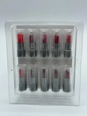 Avon Totally kissable Lipstick Samples roses plums corals 094000807318 - Image 1 of 3