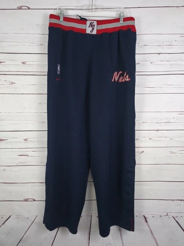 New Jersey Nets Adult XL Warm Up Pants Patterned After 1977 By Team Nike Sports Cover