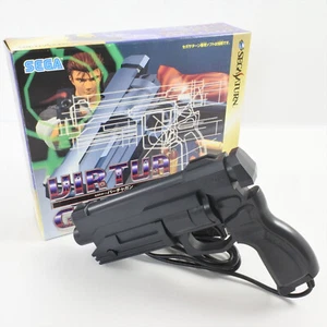 Sega Saturn VIRTUA GUN Controller HSS-0122 Boxed -Work for CRT TV Only- 1011 - Picture 1 of 12
