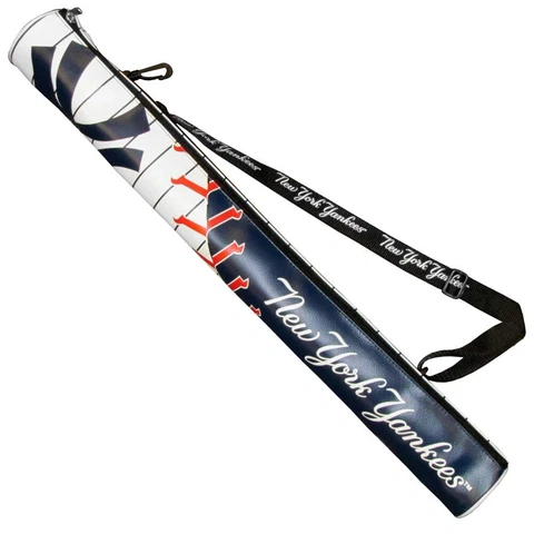 New York Yankees 6 Can shaft, Insulated Cooler Pack With Adj. shoulder Strap Cover