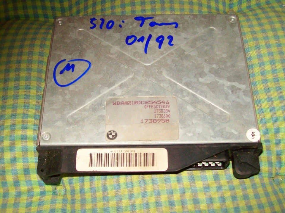  Centralina BMW E34 Touring 520i M50 5WK9001 manuale 01/92 centralina motore - Immagine 1 di 1