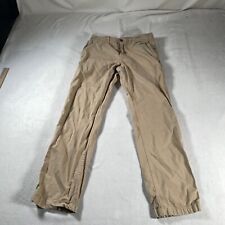 American Eagle Khaki Pants Mens 32 Tan Original Straight Made To Last Pant 32x34